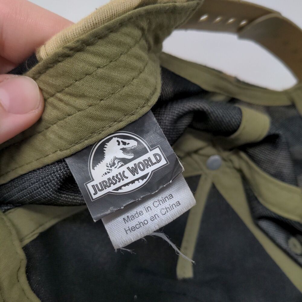 Jurassic World Patch Snapback Hat Camouflage One … - image 8